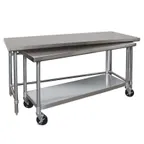 image of Tarrison TA-NT308472-KIT Stainless Steel Top 73" - 84" Work Table