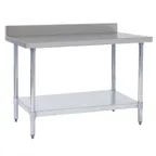 image of Tarrison TA-SWT4B2472 Stainless Steel Top 63" - 72" Work Table