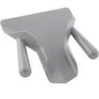 image of AllPoints 1331181 French Fry Scoop - Handle, 9" x 8" x 2", Heat‑Resistant to 300°F, Plastic
