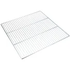 image of AllPoints 262660 Refrigerator Shelf, 25" x 25" Zinc‑Plated Heavy‑Duty Shelf for Freezer