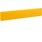 image of AllPoints 36287 Metro Shelf Marker, 6" x 1-1/4" Yellow, Corrosion‑Proof Label Holder for Super Erecta® Systems