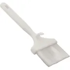 image of AllPoints 83119 Pastry Brush - 3" Wide Nylon Bristles, White Plastic Handle, Dishwasher Safe
