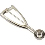 image of AllPoints 85469 Ice Cream Disher #60 Squeeze Handle, 9/16 oz Capacity, Stainless Steel Metal Finish