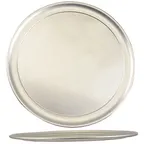 image of AllPoints 85573 Pizza Pan – 14" Round Pizza Pan, 18‑Gauge Aluminum, Wide Rim Solid Construction