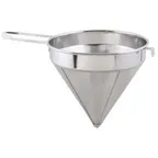 image of AllPoints WINCCS12F China Cap Strainer – 12" Diameter, Fine Mesh, Handle, Stainless Steel