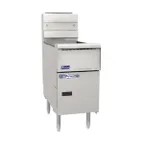image of Pitco SSH55-3FD Floor Model Gas Deep Fryer, 150 Ibs, 240.000 BTU, ENERGY STAR®, Filter Drawer System