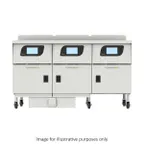 image of Ultrafryer UG18-2UCP 18" Full Pot Floor Model Gas Deep Fryer, NG or LP, 190 Ibs, 65,000 BTU