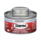 image of Sterno 10364 Handy Wick Chafing Fuel, 4‑Hour Twist‑Cap, Width, Steady Flame, UL‑Validated - 24/Case