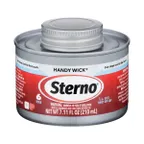 image of Sterno 10368 Chafing Dish Fuel, 6‑Hour Twist Cap Wick, UL‑Validated, Made In USA, 24/Case