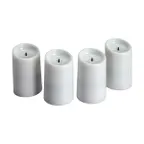 image of Sterno 60336 All-In-One 2" Votive Flameless Candle, 4-Piece LED Set, 21 Color Modes - 1/Case