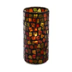 image of Sterno 80160 Candle Lamp Holder, 6" H x 3" Dia Glass Cylinder, Light® Flameless Candle - 6/Case