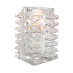 image of Sterno 80162 Candle Lamp, 4-3/8" H x 3-7/8" Dia., Glass, Fits 15‑30 Hr Light Wax Candles – Case
