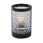 image of Sterno 80222 Pub Candle Lamp, 4½" H x 3" Dia., Resin/Plastic, Globe, Light Wax or Flameless, - 6/Case