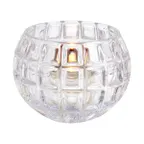 image of Sterno 80526 Brilliance Candle Lamp, 3¼" Glass Holder, Fits 8-12hr or Flameless Candles - 6/Case