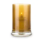 image of Sterno 80560 Lamp, 4½" H x 3" Dia. Glass Candle Holder for Wax or Flameless Candles - 6/Case