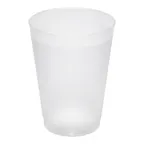 image of GET ECCUP16 Eco‑Takeout Tumbler, 16 oz (473 ml) Frosted PP, 3.54" Top × 2.4" Bottom - 1/Case