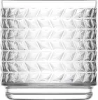 image of LAV HORECA RNN338 Soft Drink Glass, 12.75 oz, 3¼" H x 3½" Ø, Soda Lime, Fine Rim, Stackable - 12/Case