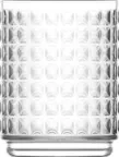 image of LAV HORECA RNN350 Ravenna Long Drink Glass, 16.9 oz (4"3/8" H x 3"1/4" R), Soda Lime, Rim - 12/Case