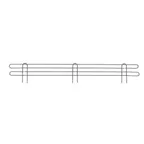 image of Metro L36N-4K4 Shelving Ledge