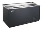 image of SABA SGF-50 Glass Froster, 49.5" Wide Cooler, Holds 240 Ten‑Oz Steins, Black Exterior, 0°F, 115V