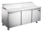 image of SABA SPS-72-18 Sandwich / Salad Unit Refrigerated Counter