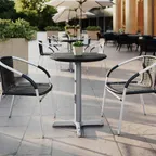 image of Flash Furniture ST-RD24-BKMAR-T2222S-GG Outdoor Table
