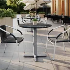 image of Flash Furniture ST-RD31-BKMAR-T2222S-GG Outdoor Table