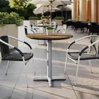 image of Flash Furniture ST-RD31-NAT-T2222S-GG Outdoor Table