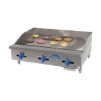 image of Comstock-Castle 3248MG 48" Countertop Gas Griddle with Manual Controls, 1" Steel Plate, 100.000 BTU