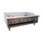 image of Comstock-Castle 3848MG 48" Countertop Gas Griddle with Manual Controls, 3/4" Thick Plate, 120.000 BTU
