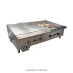 image of Comstock-Castle CCMG3124-1 24" Countertop Gas Griddle with Manual Controls, 60.000 BTU