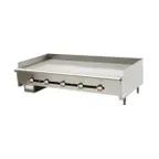 image of Comstock-Castle CCTG3160-1 60" Countertop Gas Griddle with Thermostat/Solid Controls, 150,000 BTU