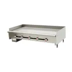 image of Comstock-Castle CCTG3160-1-C 60" Countertop Gas Griddle with Thermostat/Solid Controls, Carbon Steel