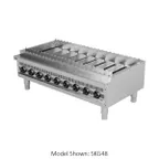 image of EMPERO EMP.SKG36-USA 36" Countertop Gas Shish Kebab Grill with 7 Burners, NG or LPG / 140,000 BTU
