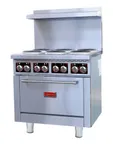 image of Omcan USA 49171 Electric 36" Restaurant Range