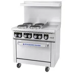 image of Standard Range SR-ER36-12EG-208 Electric 36" Restaurant Range