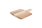 image of Wood&Food 5314999 Serving Board - Square Acacia Wood Tray 11.2" x 8.7", 10"-13" No Handle