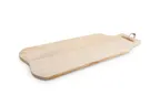 image of Wood&Food 5315062 Rectangular Serving Board, 23.6" x 9" Mango Wood, Grip Surface, No Handle