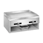 image of Comstock-Castle 10T24 24" Countertop Gas Griddle with Thermostat / Solid State Controls, 36.000 BTU