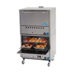 image of Comstock-Castle 2B31N Restaurant Type Double-Deck Gas Oven w/ 2 Standard Ovens, 2 Racks/Deck