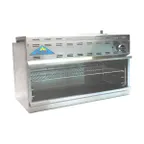 image of Comstock-Castle CCCM-36 36" Gas Cheesemelter, (1) Infrared Burner with Manual Control - 30,000 BTU