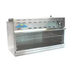 image of Comstock-Castle CCCM-48 48" Gas Cheesemelter, (2) Infrared Burner with Manual Control - 40,000 BTU
