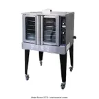 image of Comstock-Castle CS-GCO-1 Single Deck Gas Convection Oven w/ Standard Depth, 54.000 BTU
