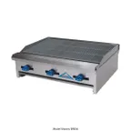 image of Comstock-Castle ERB42 42" Countertop Gas Radiant Charbroiler w/ (6) Burners, 108.000 BTU