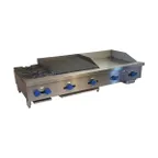image of Comstock-Castle FHP60-24-2RB 60" Countertop Hotplate/Griddle/Charbroiler Combination, 138.000 BTU