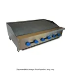 image of Comstock-Castle FHP72-6LB 72" Countertop Gas Lava Rock Charbroiler w/ (6) Burners, 150.000 BTU
