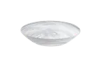 image of Ardacam 2106-2 - Oval Glass Serving Bowl, 10.8" Width, 44 oz (1-8 oz) Clear White Glass