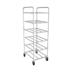 image of Winholt UNAL-6 Universal Cart w/ (6) Shelves On 7" Centers - 27"W x 21"D x 67"H