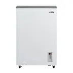 image of Koolmore KM-ICD-37C Ice Cream Dipping Cabinet, 3.4 cu ft, 18" Wide Flip‑Top, White Exterior,0.1 HP 115V