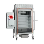 image of Cookshack FEC120 Floor Model Electric Smoker Oven w/ Wood Pellets, 1 Compartment / (5) Racks - 120V